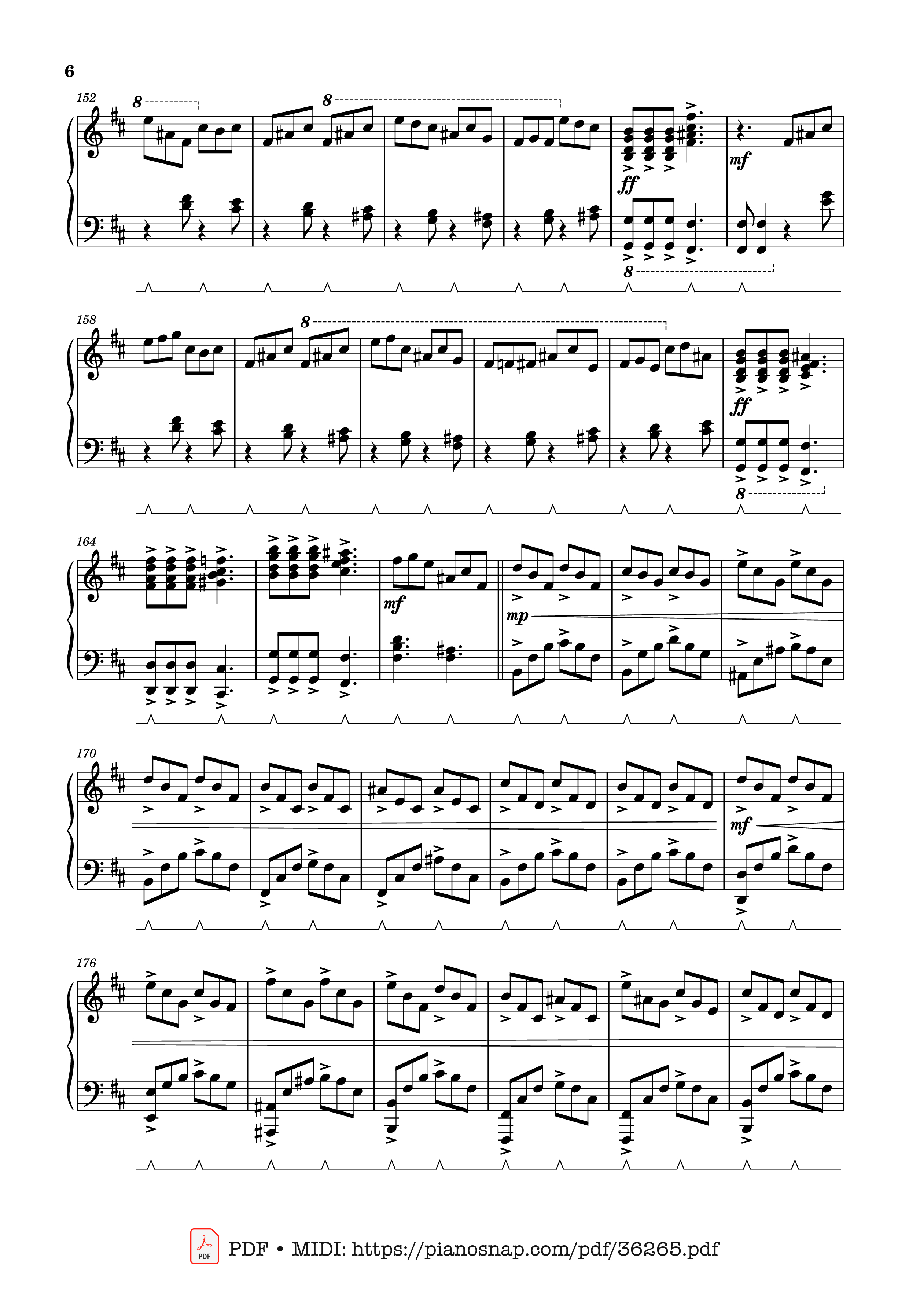 Trang 5 của Sheet nhạc PDF Piano bài hát Volo Battle Theme - Pokémon Legends: Arceus, Solo Piano - Go Ichinose