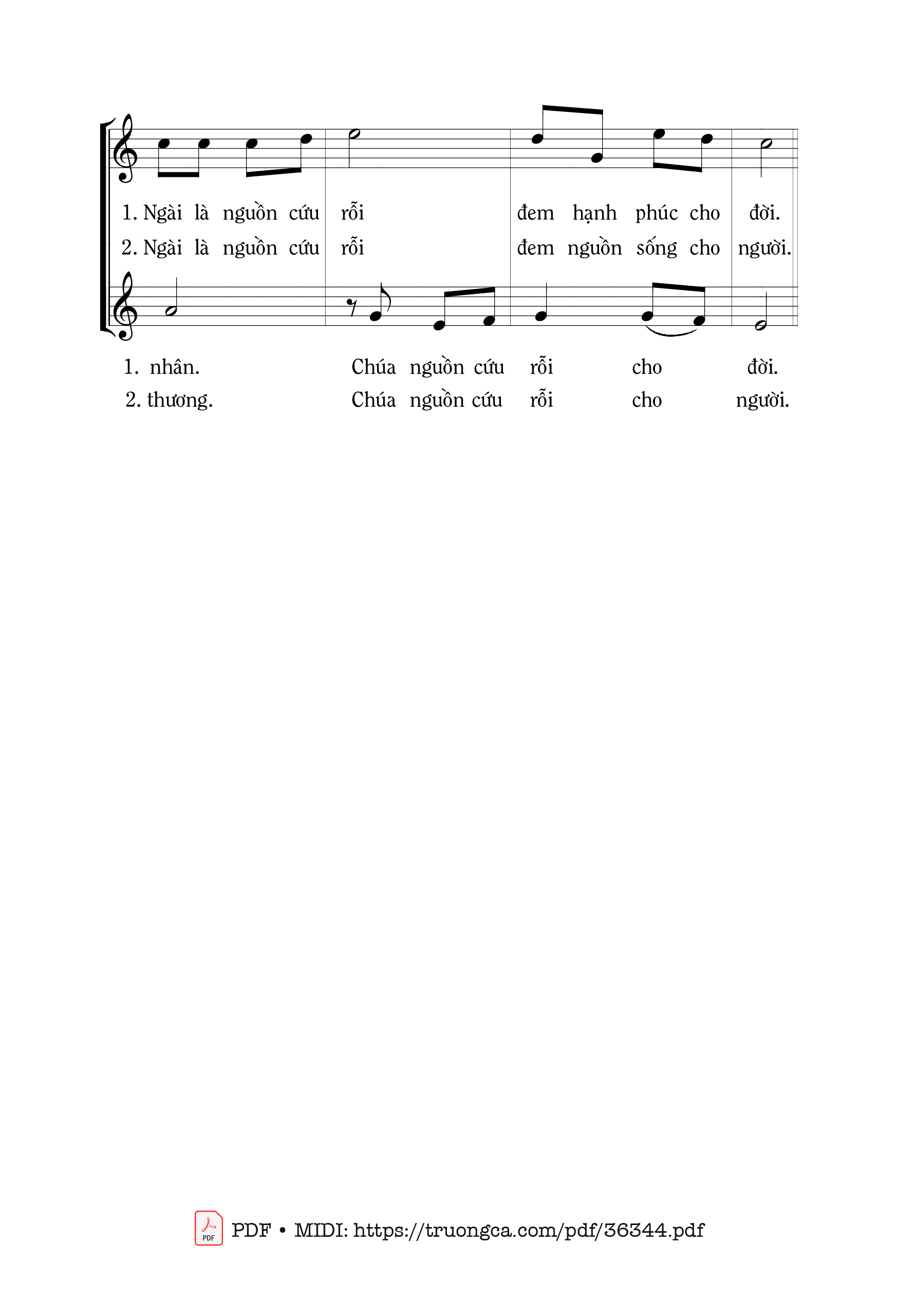 Ngài là mạch suối mát giải khát tâm hồn, Trang 3