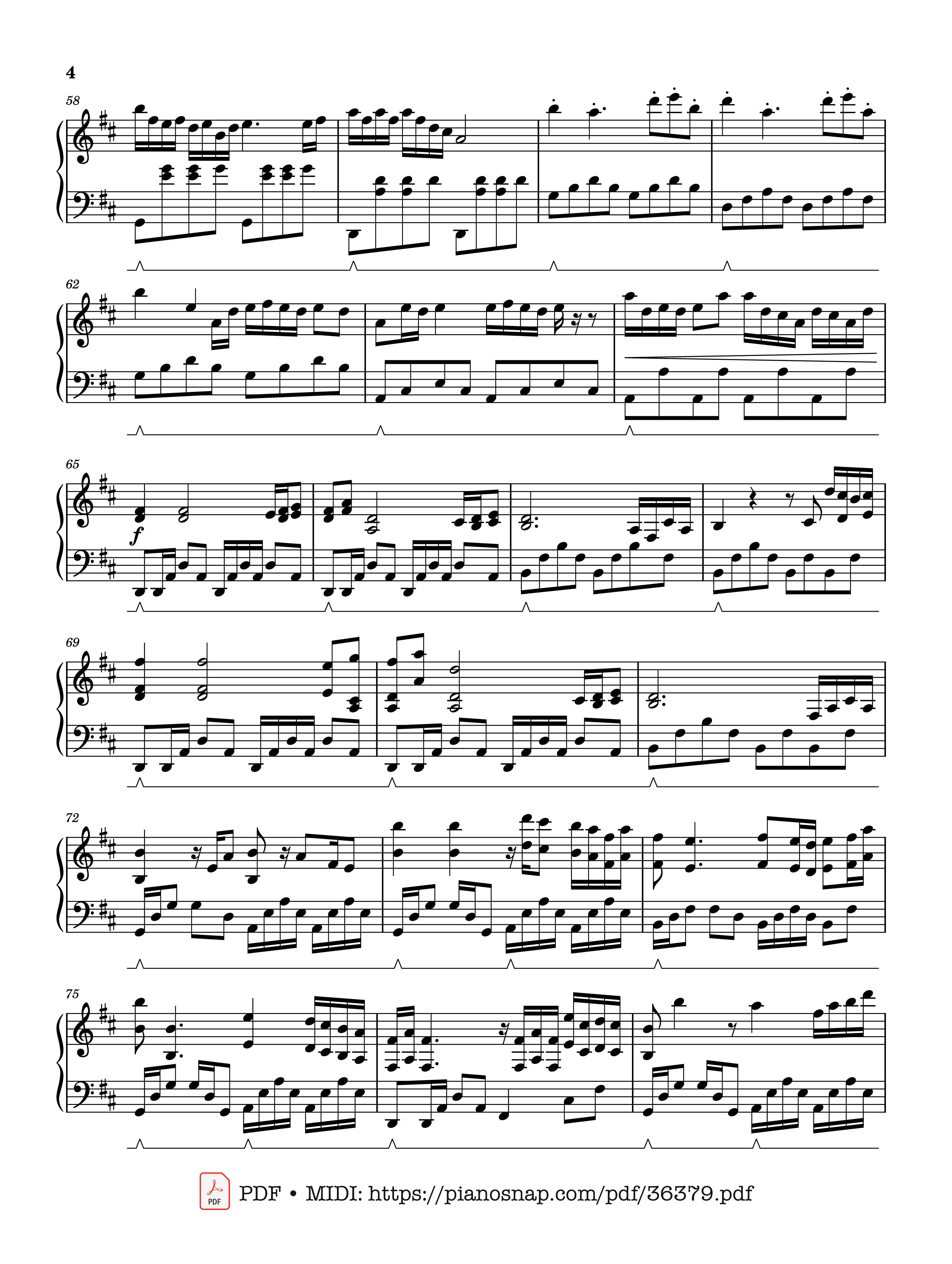 Trang 4 của Sheet nhạc PDF Piano bài hát With An Orchid - Yanni