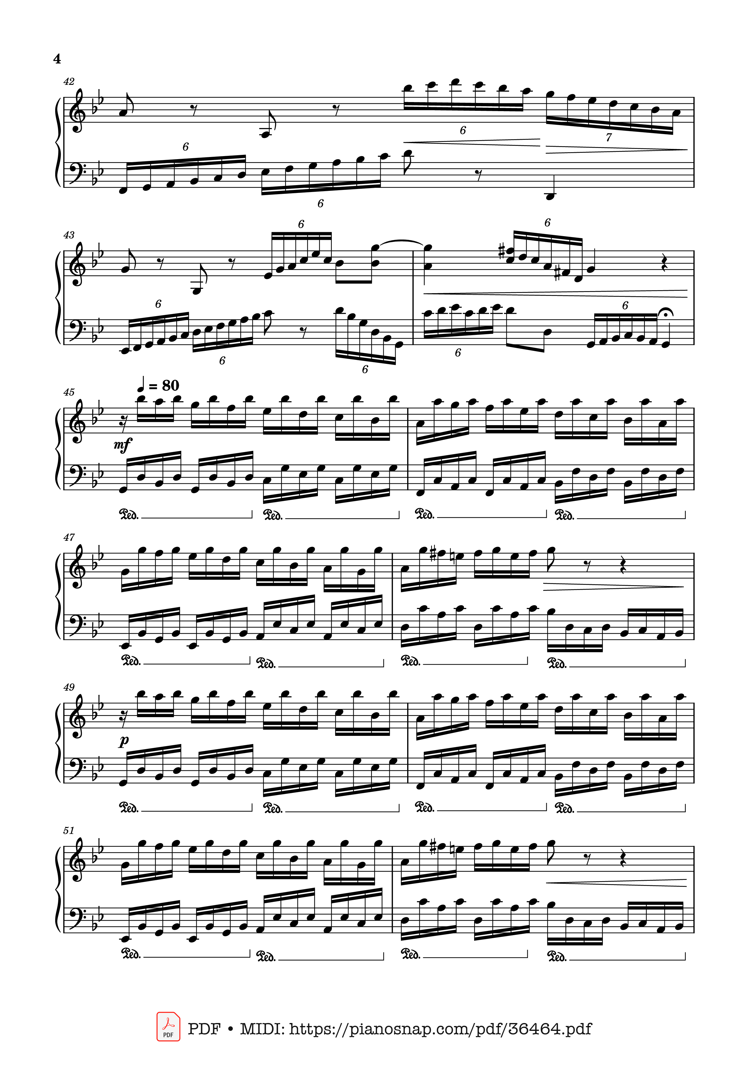 Trang 4 của Sheet nhạc PDF Piano bài hát Johan Halvorsen Passacaglia, Op. 20 No. 2 (Piano Solo) - Johan Halvorsen