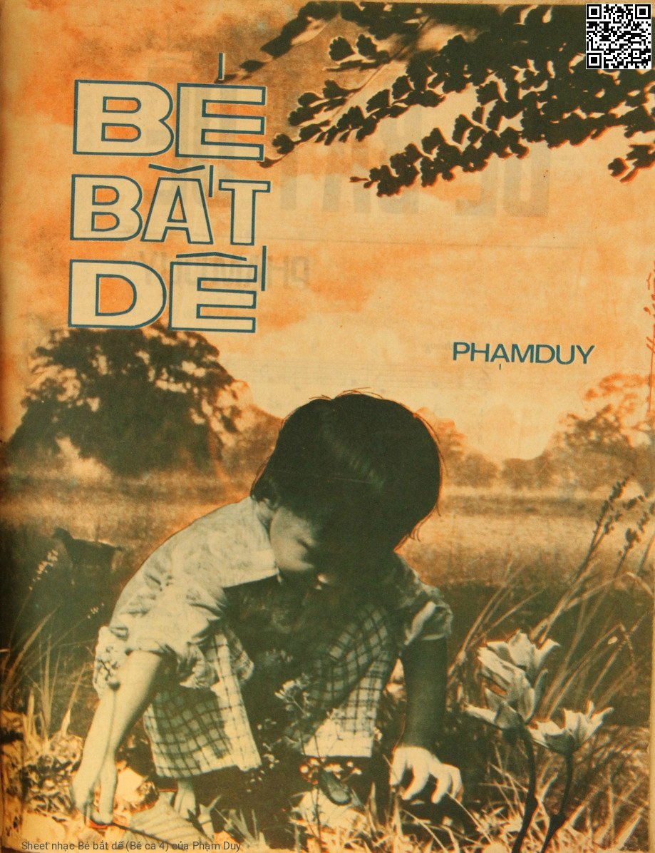 Bé bắt dế (Bé ca 4)