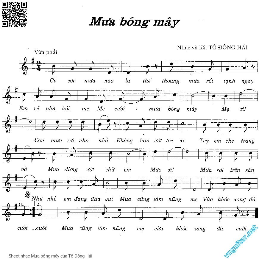 Mưa bóng mây - Tô Đông Hải