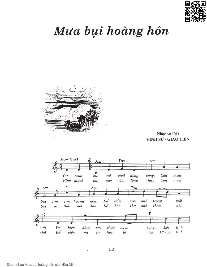 Mưa bụi hoàng hôn