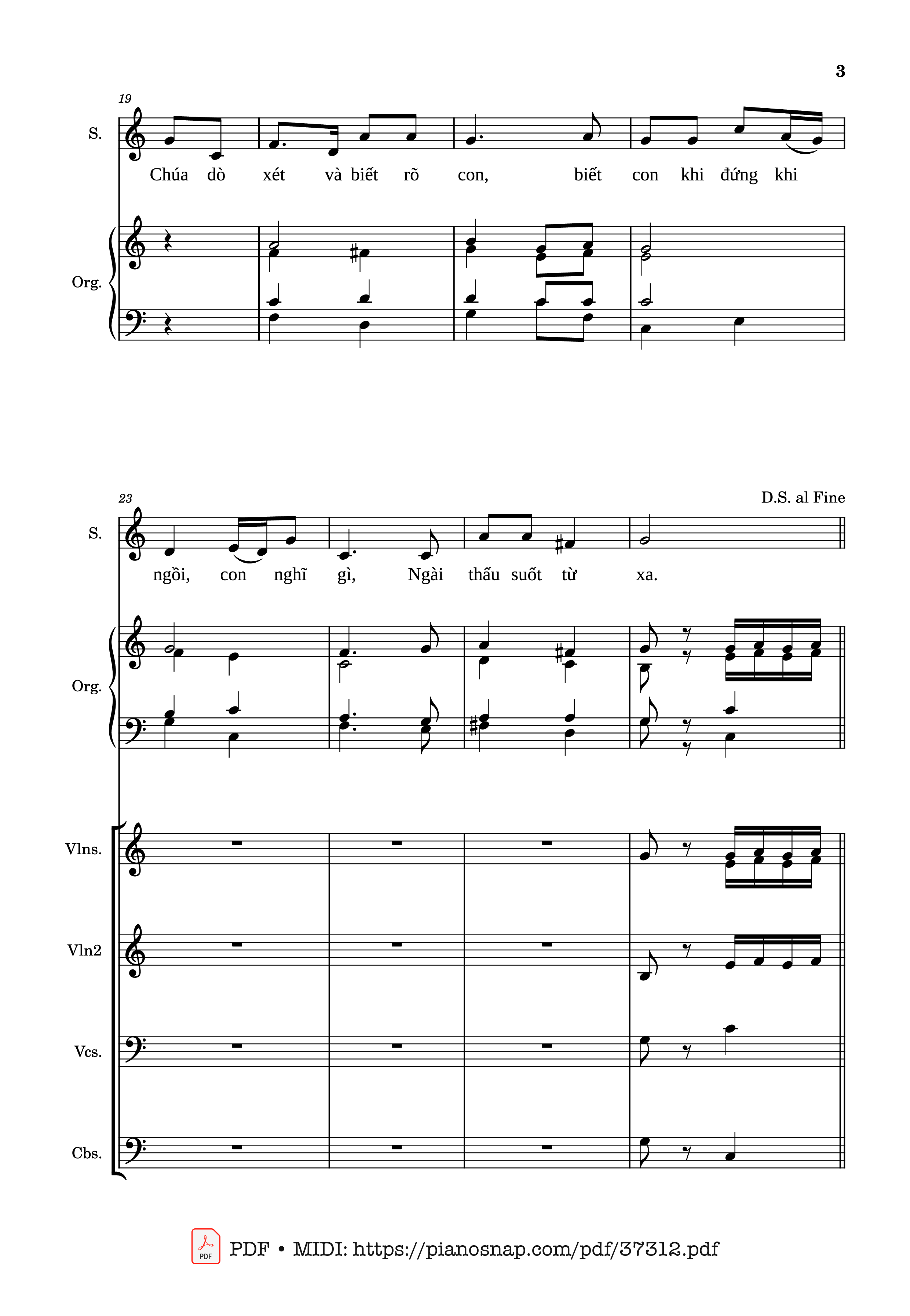 Trang 3 của Sheet nhạc PDF bài hát Ca Nhập Lễ Thánh Phero - Phaolo - Kim Long