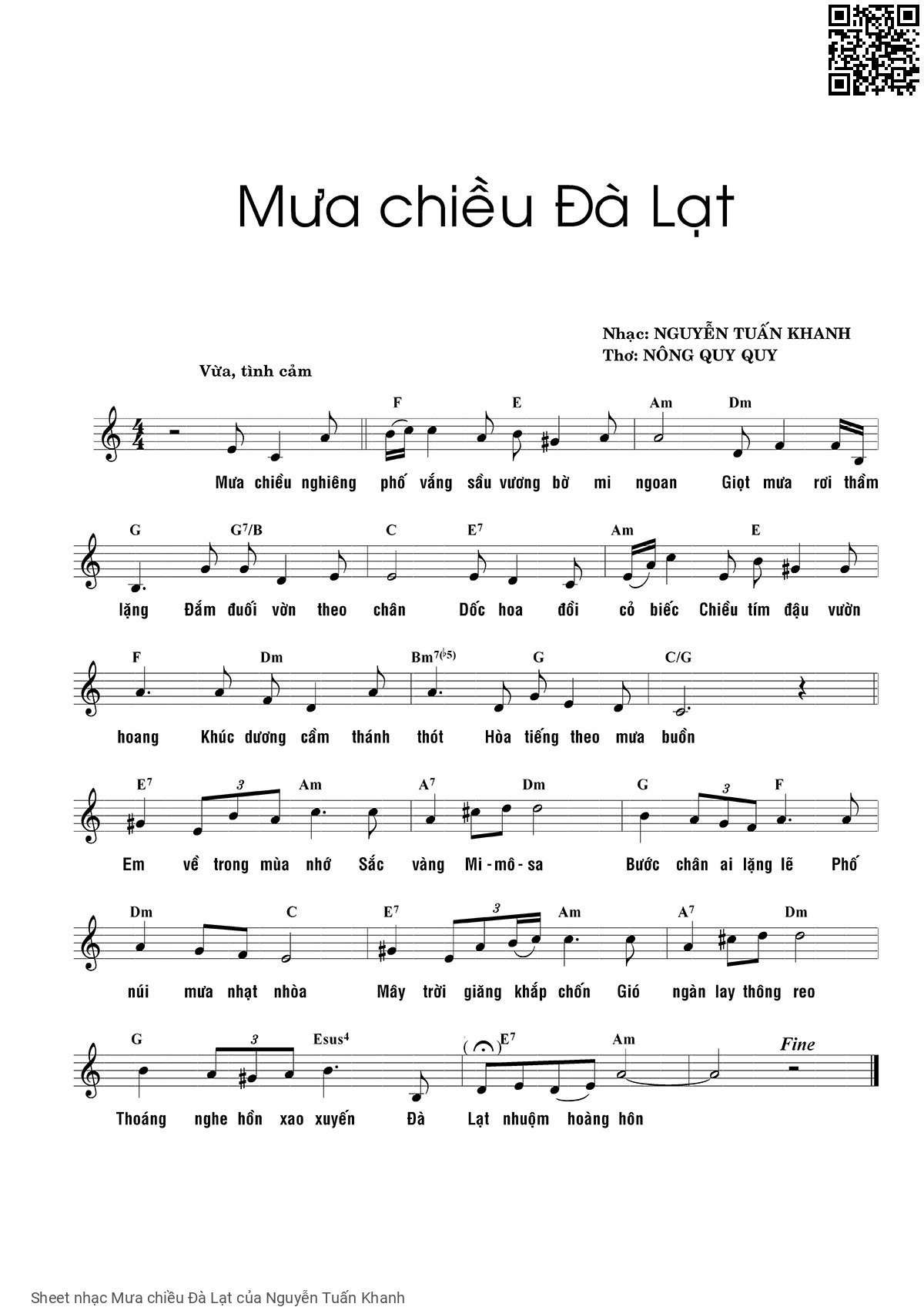 Mưa chiều Đà Lạt