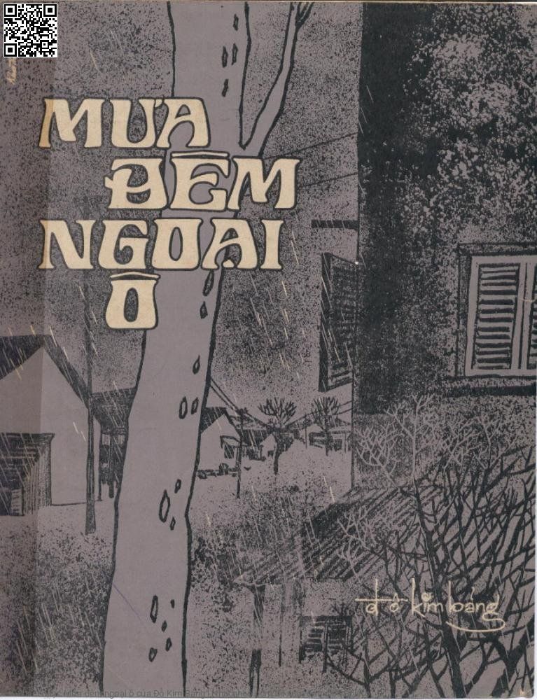 Trang 1 của Sheet nhạc PDF bài hát Mưa đêm ngoại ô - Đỗ Kim Bảng, 1. Trời đã khuya rồi  đấy trăng chênh  chếch  xuyên ánh qua  mành