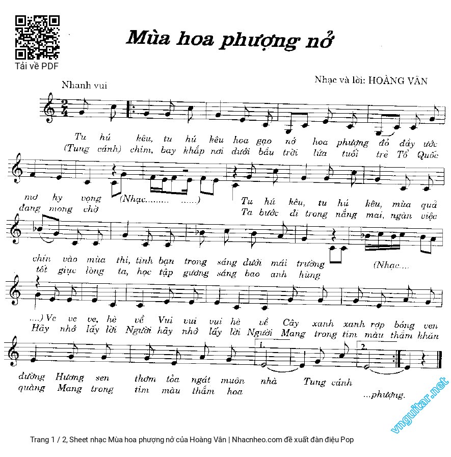 Mùa hoa phượng nở