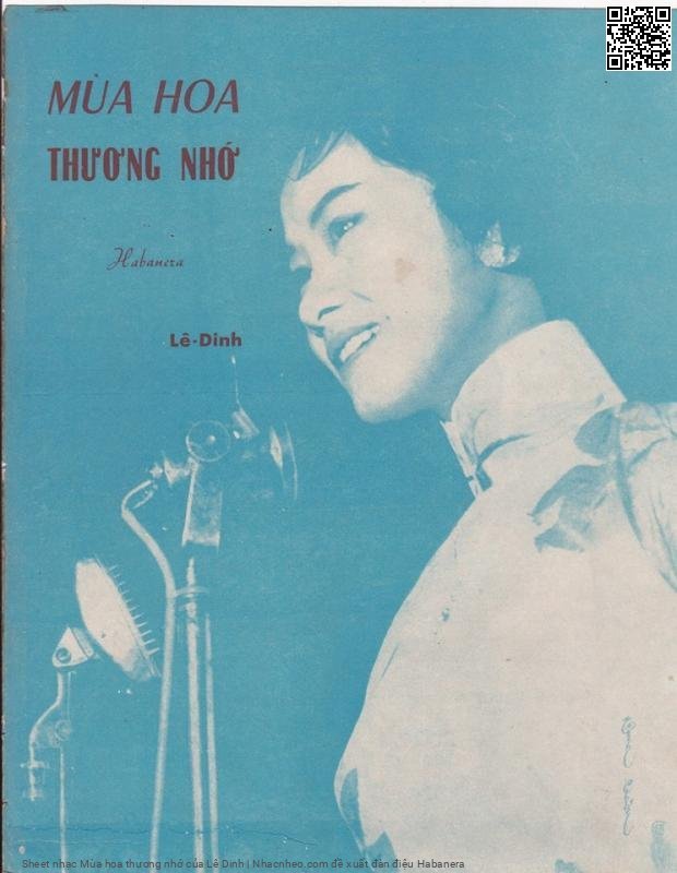 Sheet nhạc Mùa hoa thương nhớ