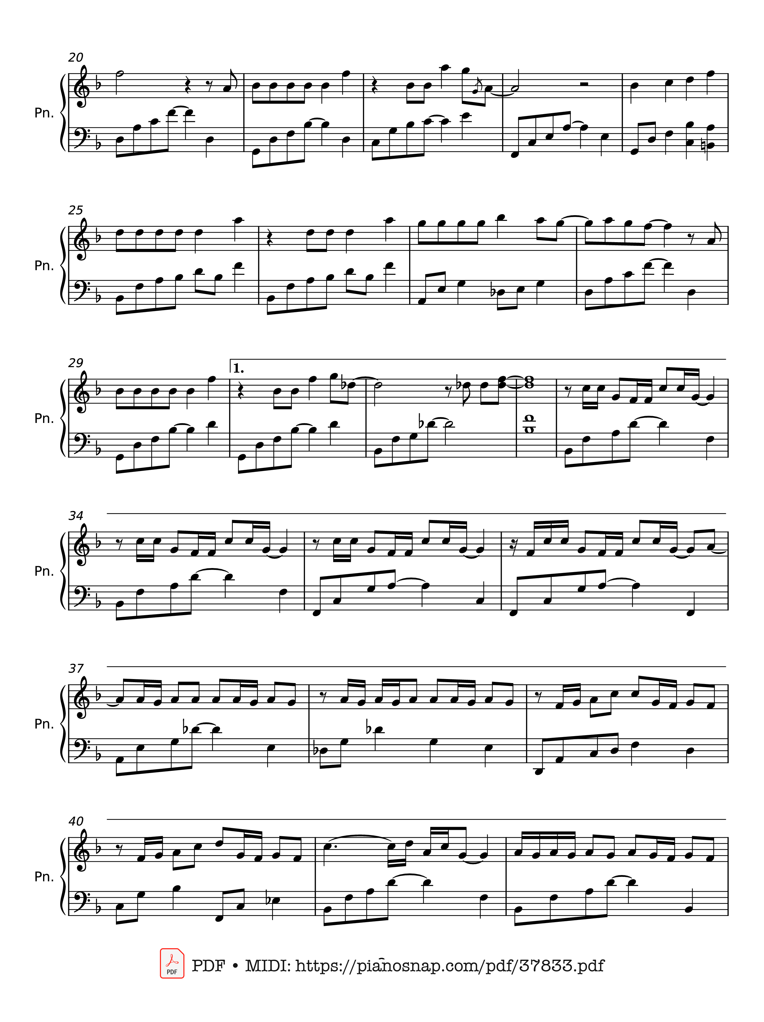 Trang 2 của Sheet nhạc PDF Piano bài hát Dự báo thời tiết hôm nay mưa - Yuriko