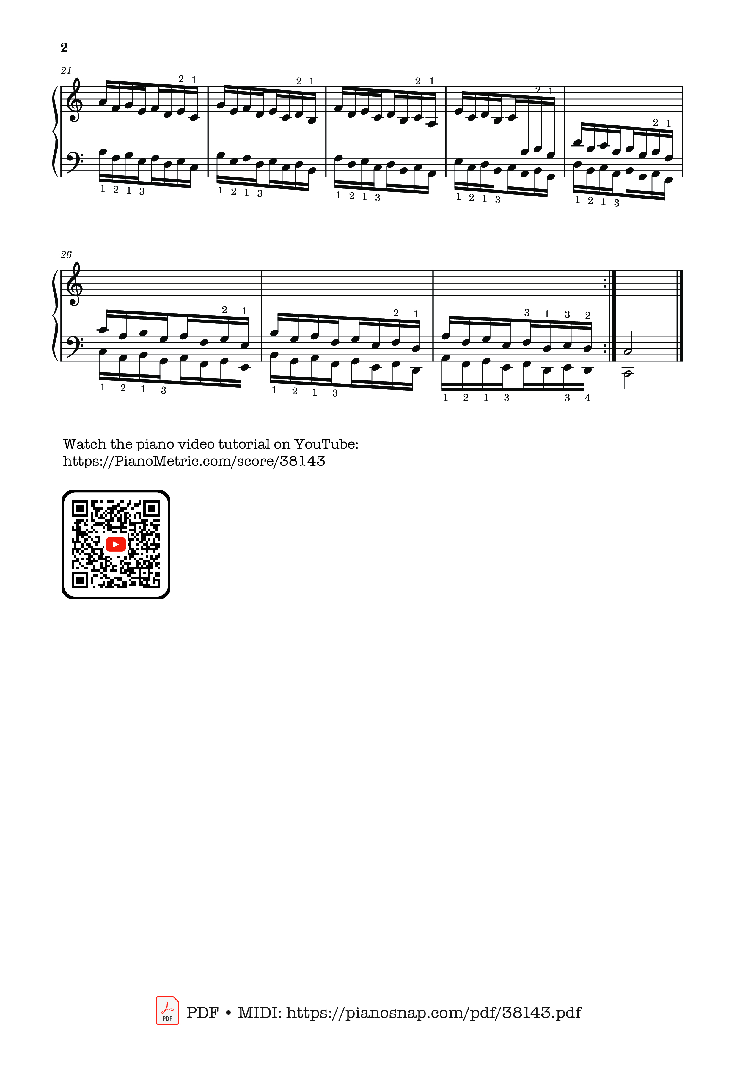 Trang 2 của Sheet nhạc PDF bài hát Hanon - The Virtuoso Pianist No. 15 - Charles-Louis Hanon