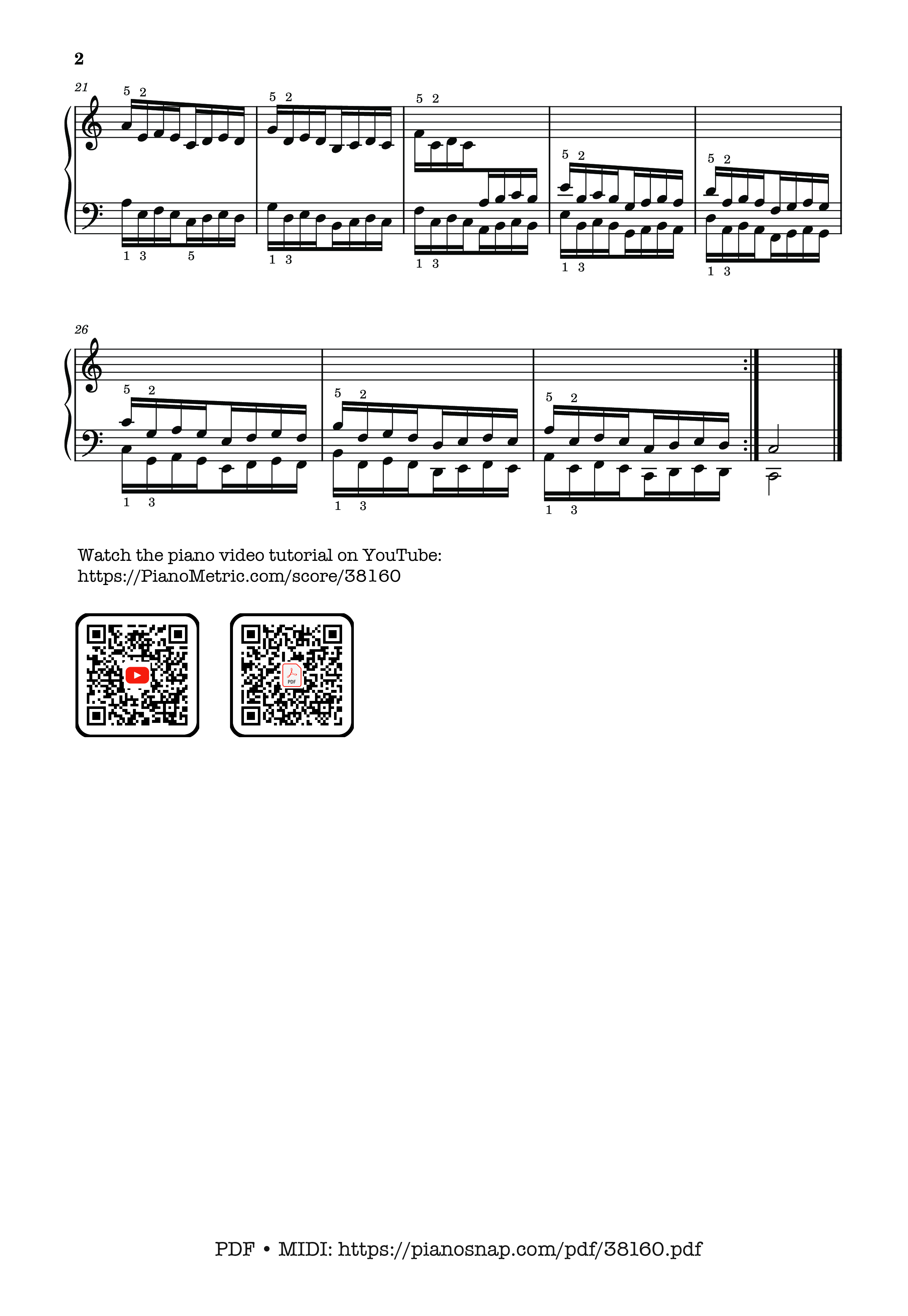 Trang 2 của Sheet nhạc PDF bài hát Hanon - The Virtuoso Pianist No. 16 - Charles-Louis Hanon