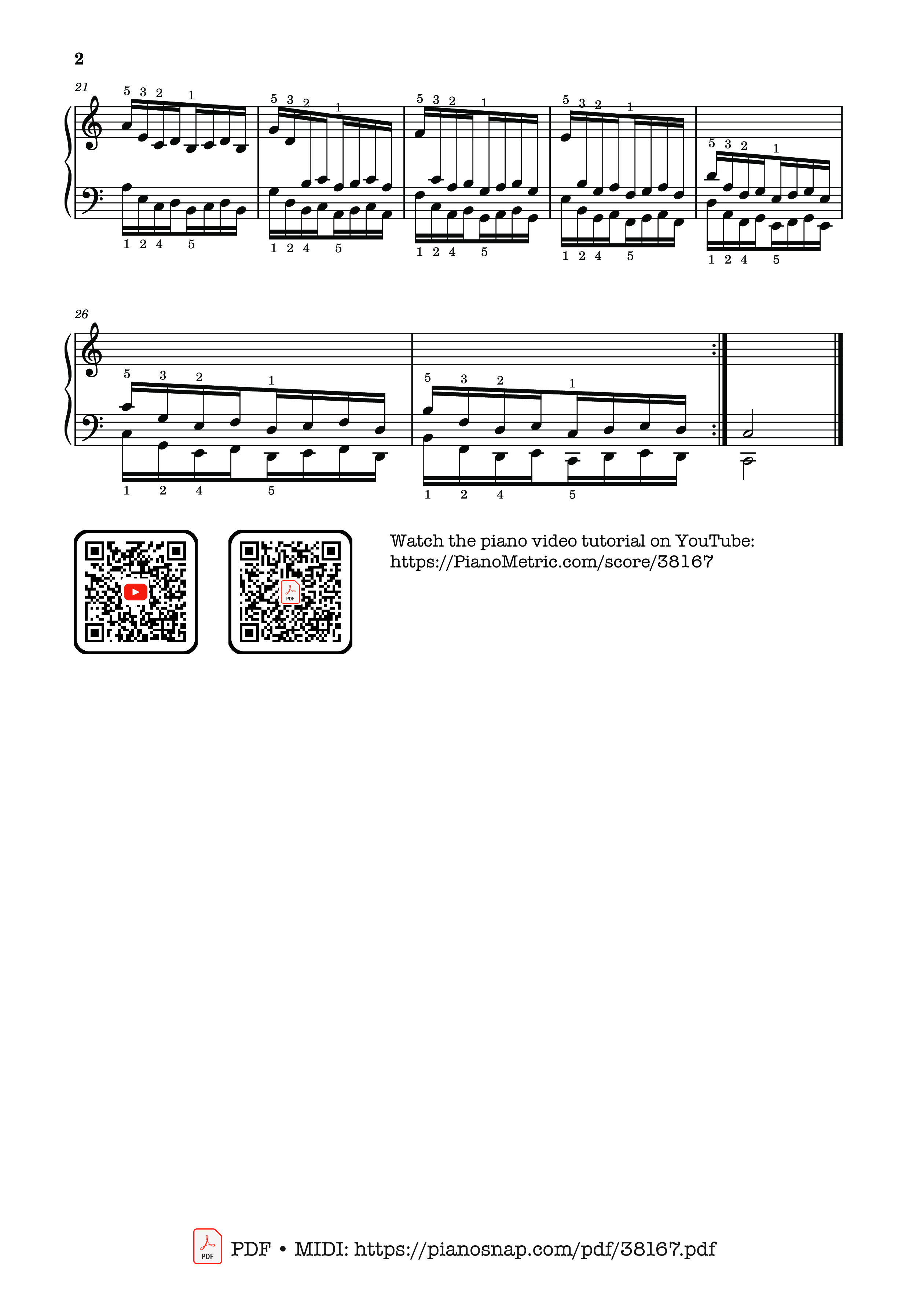 Trang 2 của Sheet nhạc PDF bài hát Hanon - The Virtuoso Pianist No. 17 - Charles-Louis Hanon