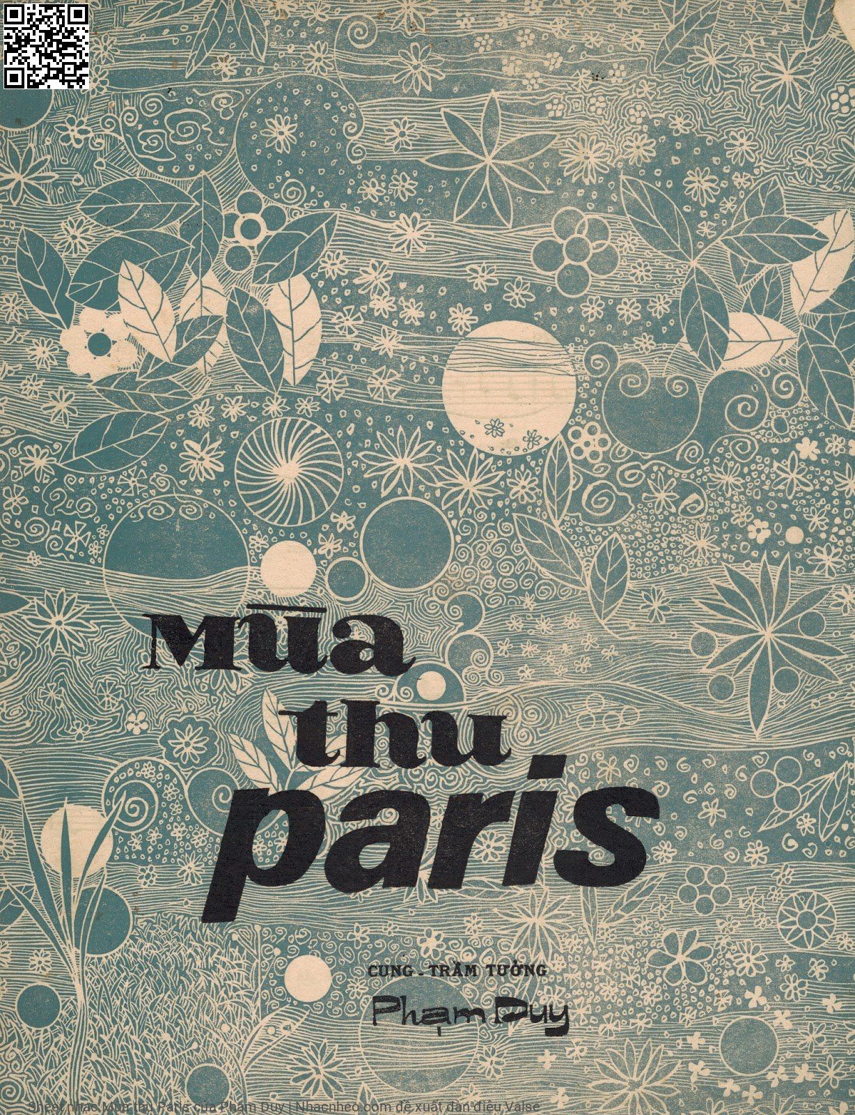 Mùa thu Paris - Phạm Duy