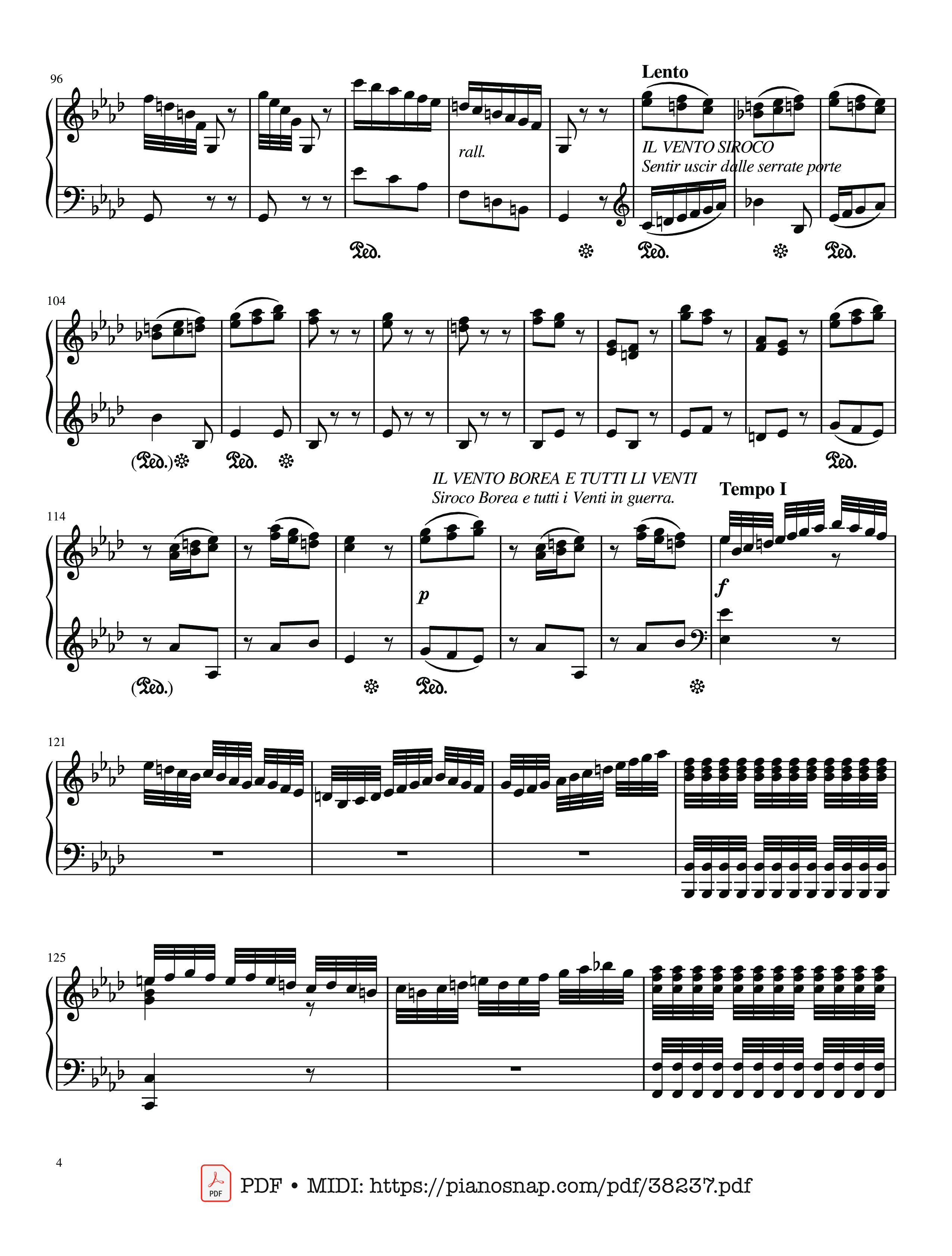 Trang 4 của Sheet nhạc PDF bài hát The Four Seasons - L