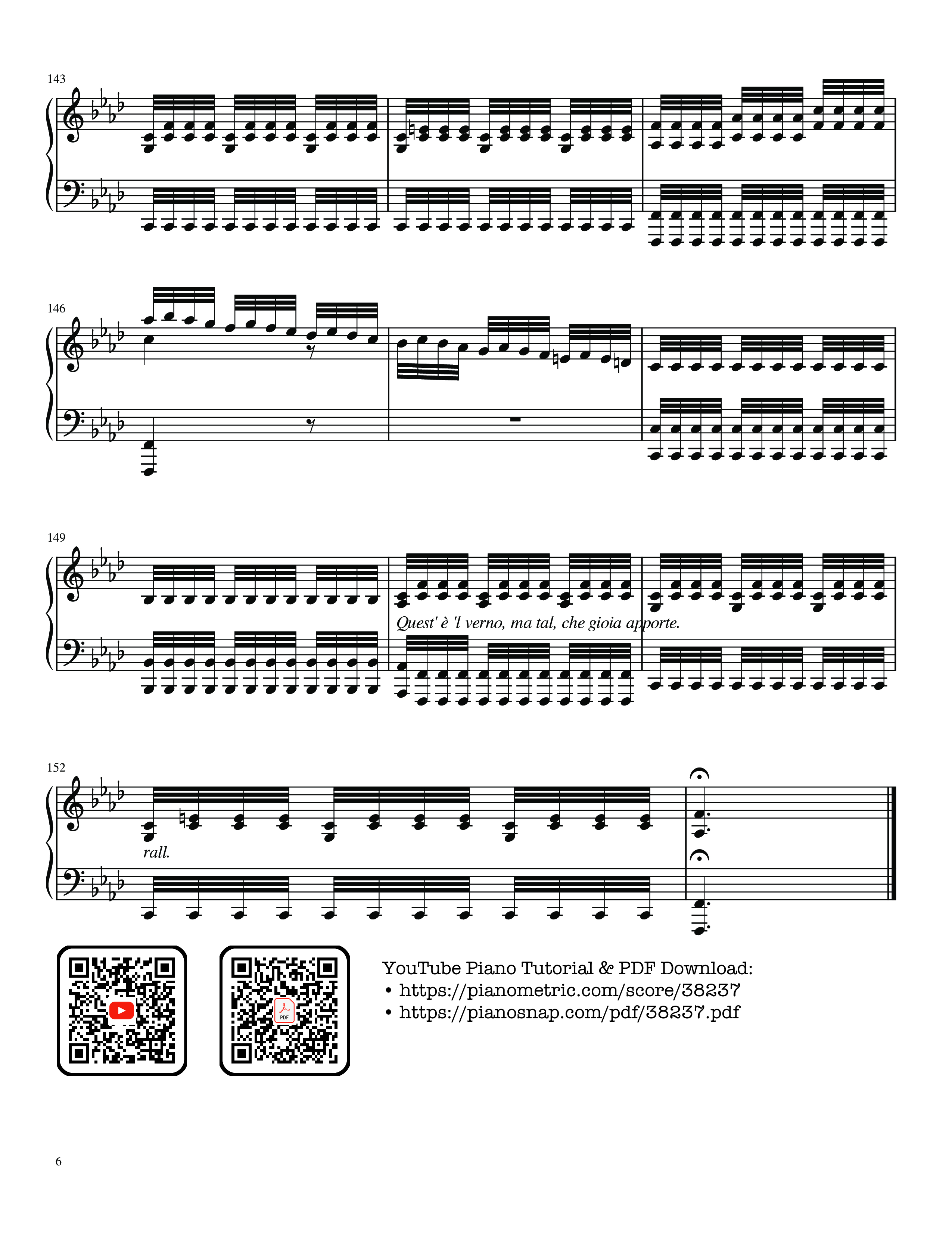 Trang 6 của Sheet nhạc PDF bài hát The Four Seasons - L