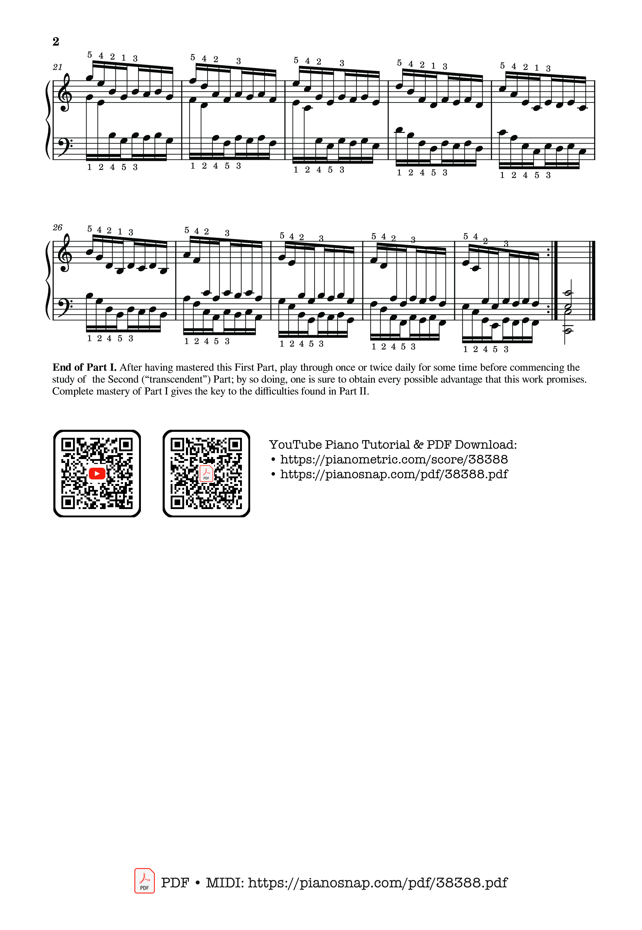 Trang 2 của Sheet nhạc PDF bài hát Hanon - The Virtuoso Pianist No. 20 (End of part 1) - Charles-Louis Hanon