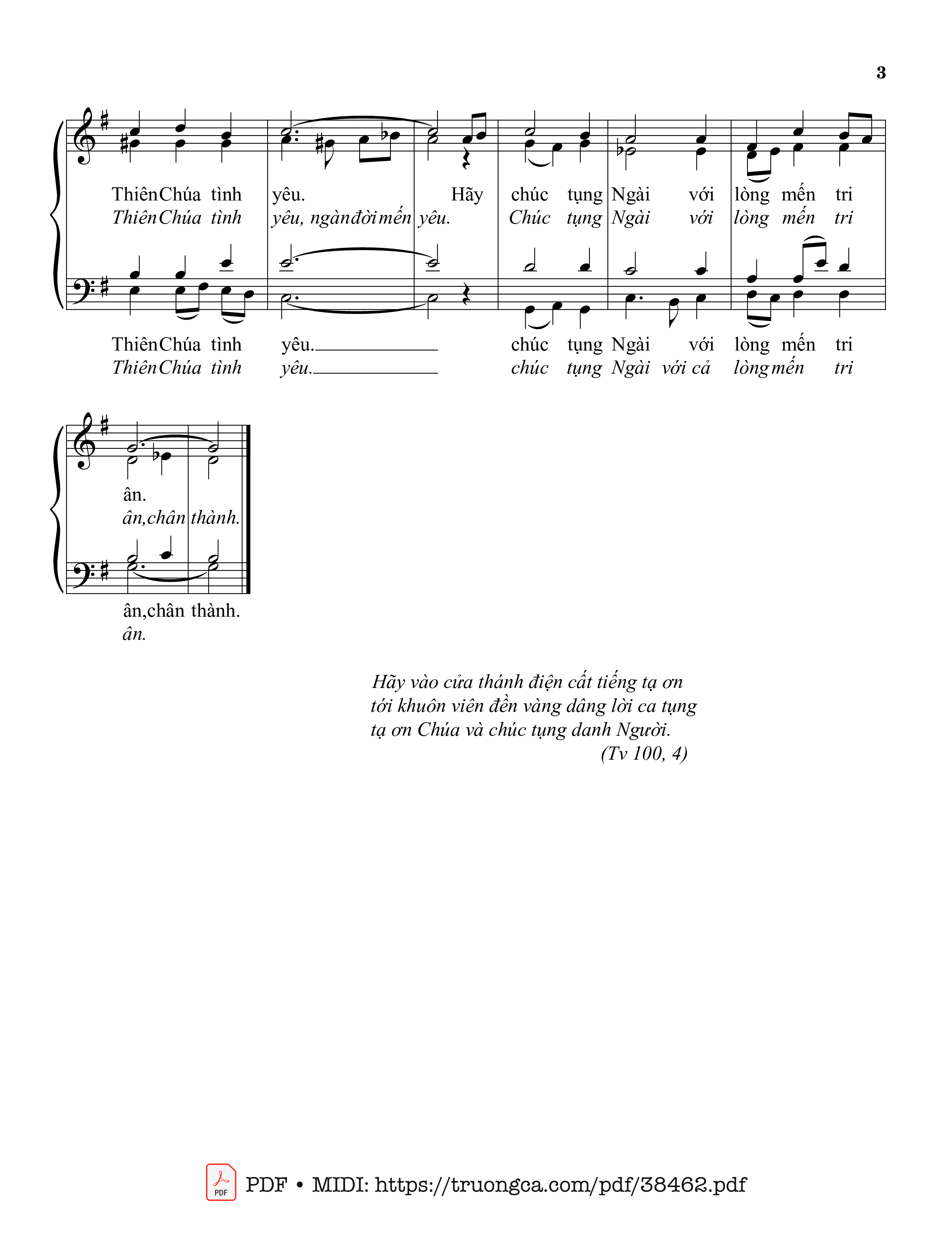 Trang 3 của Sheet nhạc PDF bài hát Về Thánh Điện - Đặng Anh
