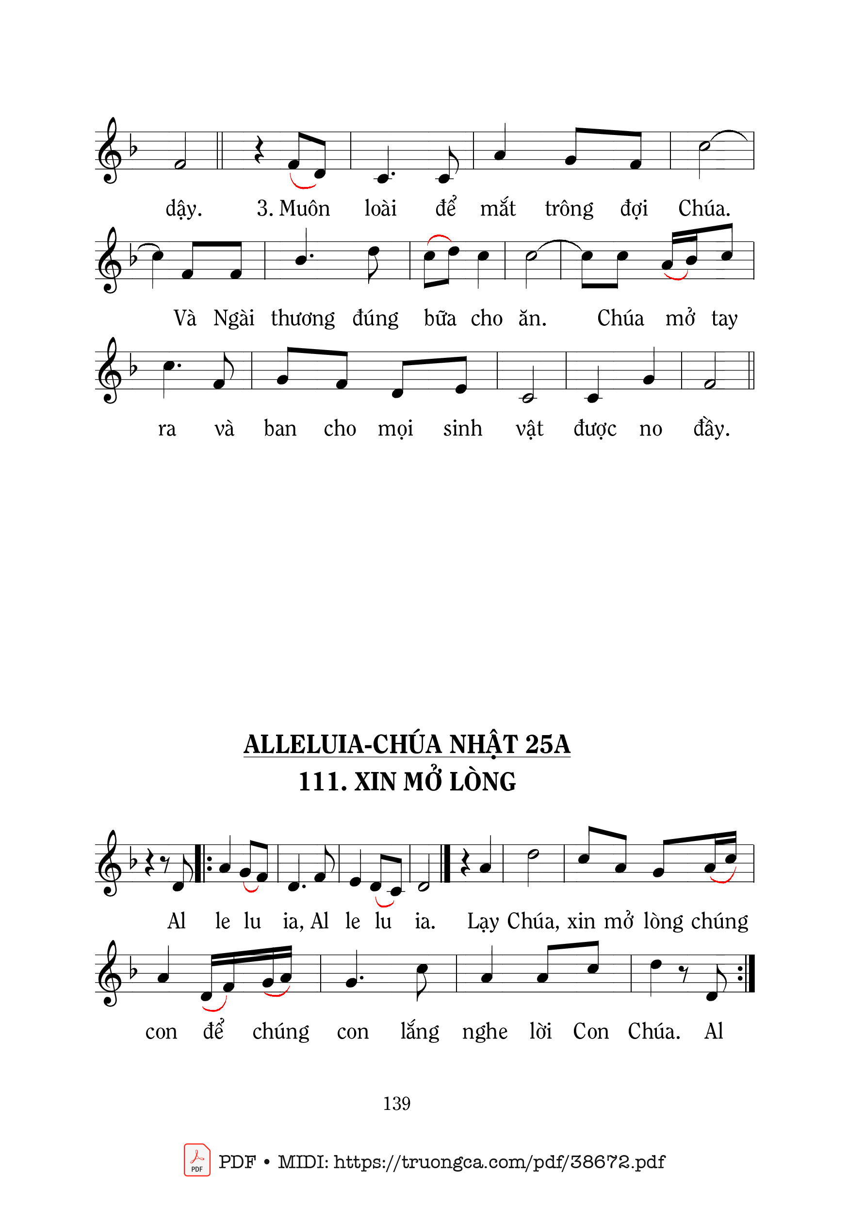 Trang 2 của Sheet nhạc PDF bài hát Thánh Vịnh 144, Chúa Ở Gần - Mi Trầm