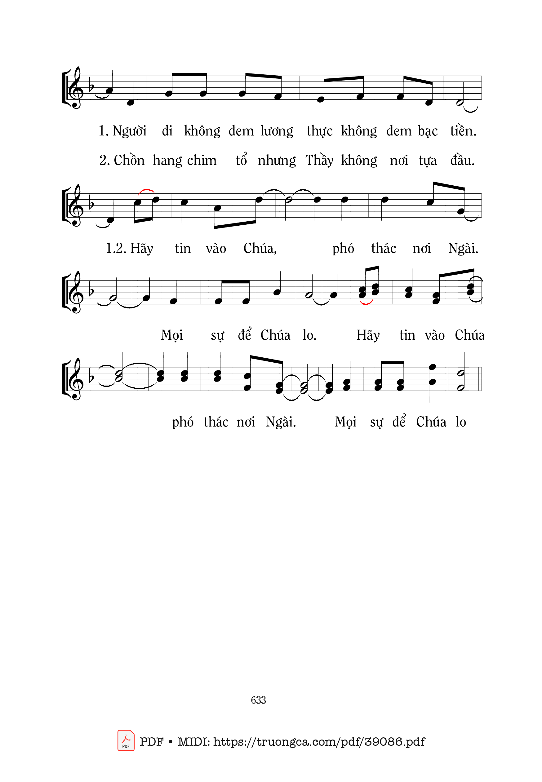 Trang 2 của Sheet nhạc PDF bài hát Đẹp Thay Những Bước Chân - Mi Trầm