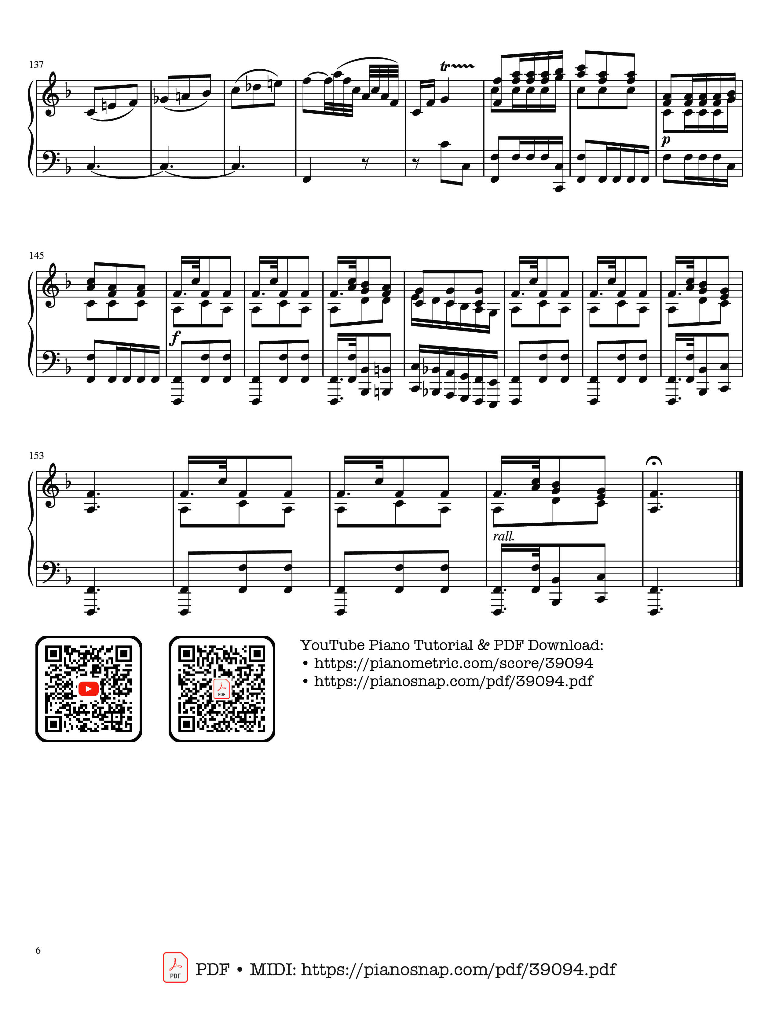 Trang 6 của Sheet nhạc PDF bài hát The Four Seasons - L