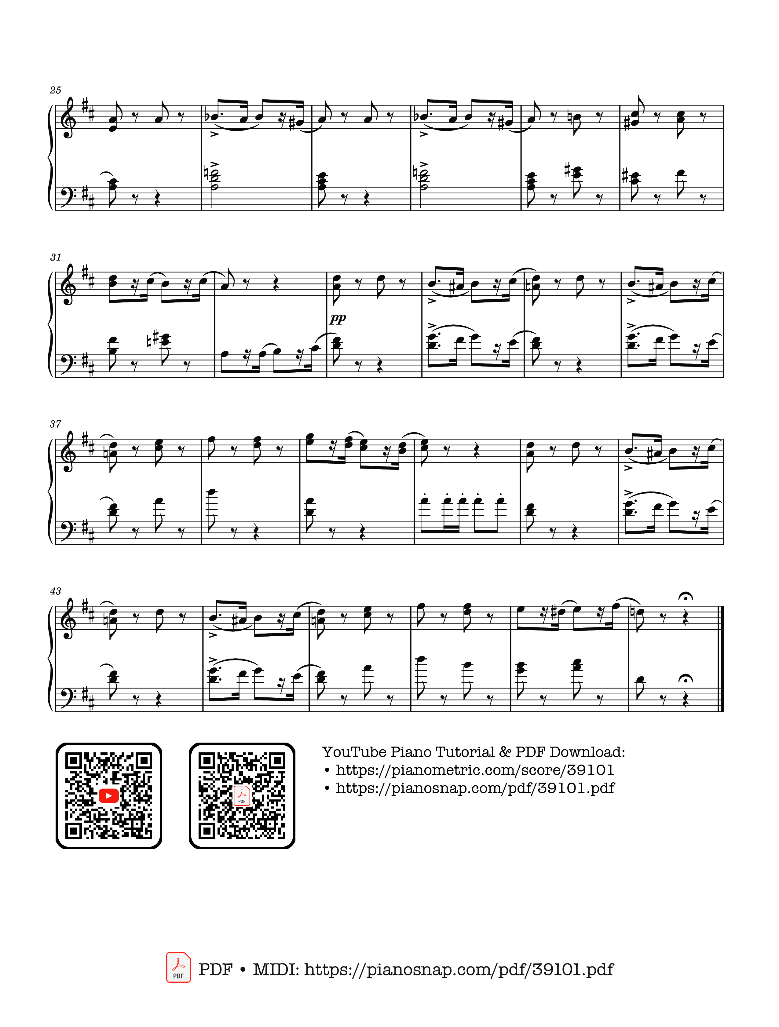 Trang 2 của Sheet nhạc PDF bài hát March of the Wooden Soldiers, Children