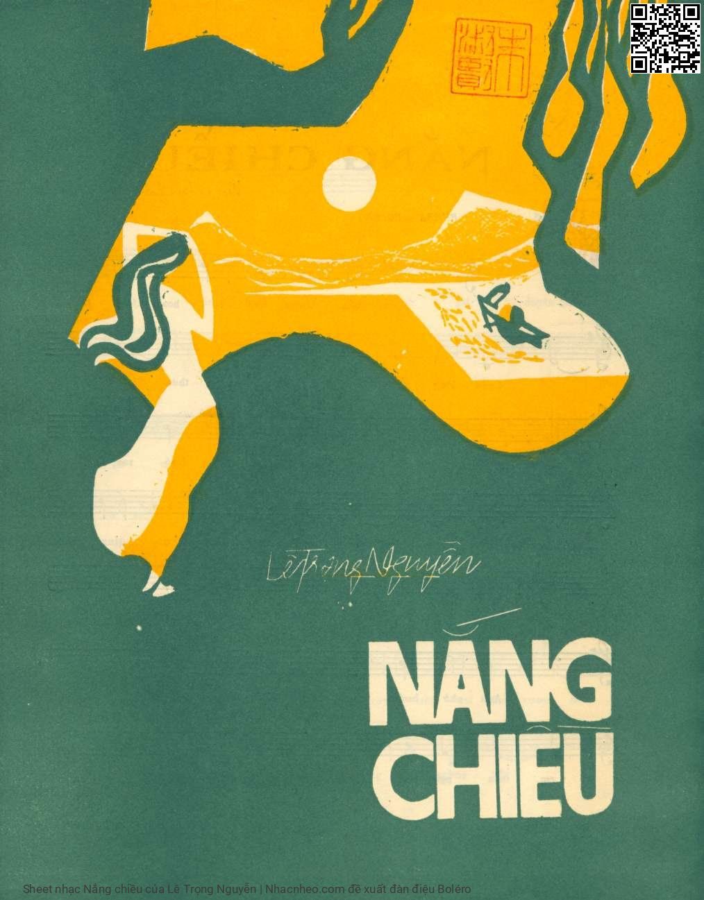 Sheet nhạc Nắng chiều - Lê Trọng Nguyễn