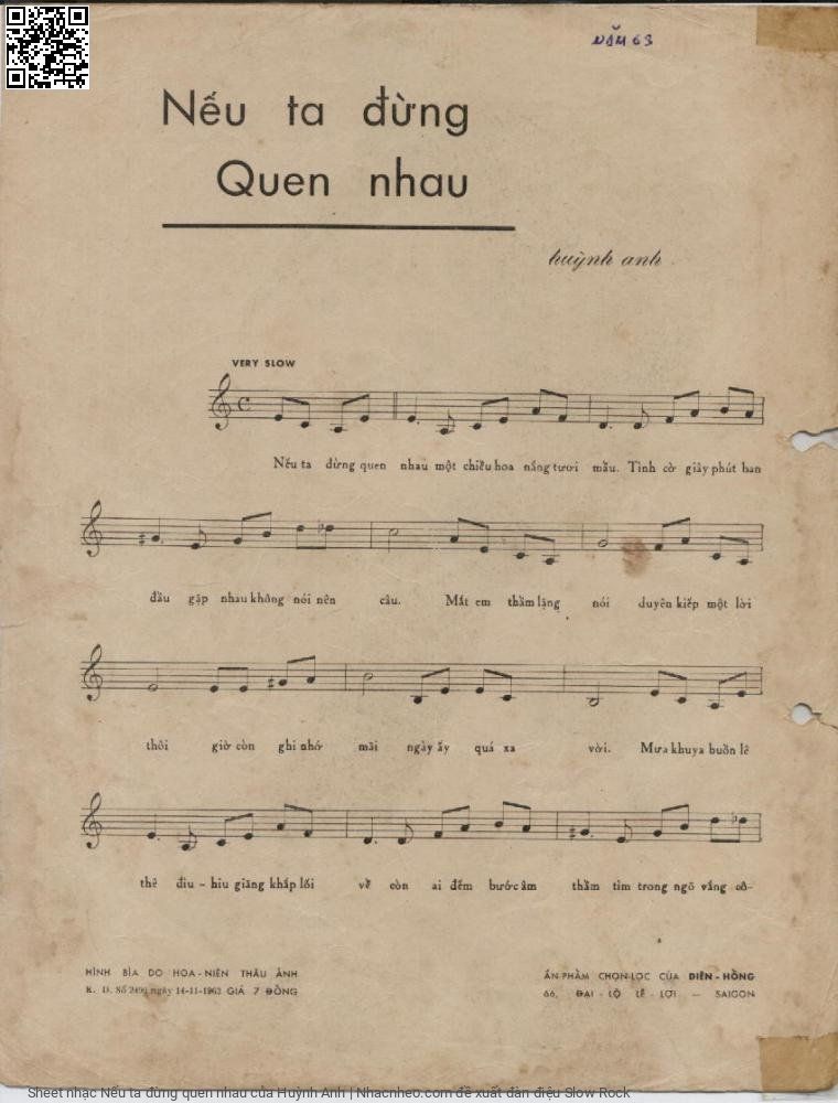 Trang 2 của Sheet nhạc PDF bài hát Nếu ta đừng quen nhau - Huỳnh Anh, 1. Nếu ta đừng quen  nhau một chiều hoa nắng tươi  màu. Tình cờ giây phút ban  đầu gặp nhau không nói nên  câu