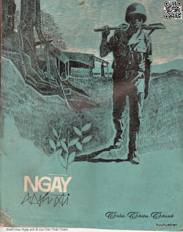 Trang 1 của Sheet nhạc PDF bài hát Ngày anh đi - Trần Thiện Thanh, 1. Ngày anh  đi ngày anh  đi mưa buồn giăng mắt  sâu. Ngày anh  đi ngày anh  đi chiều trôi mây về  đâu