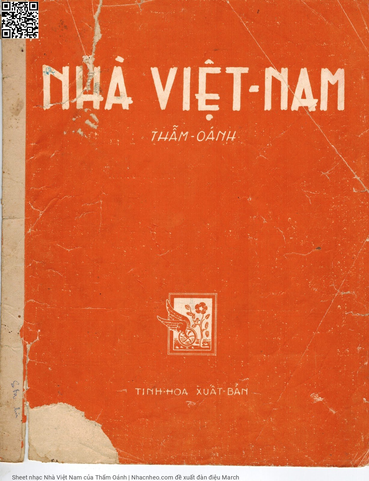 Trang 1 của Sheet nhạc PDF bài hát Nhà Việt Nam - Thẩm Oánh, 1. Nhà Việt  Nam, Nam Bắc Trung sáng trời Á Đông. Bốn ngàn năm  đó văn hóa  xây đắp bao kỳ  công