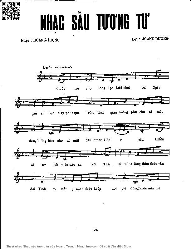 Trang 8 của Sheet nhạc PDF bài hát Nhạc sầu tương tư - Hoàng Trọng, Chiều  rơi, cho lòng lạc loài chơi vơi. Ngày  rơi, ai  buồn giây phút qua  rồi Thời  gian, luống phụ cho ai mãi  đâu