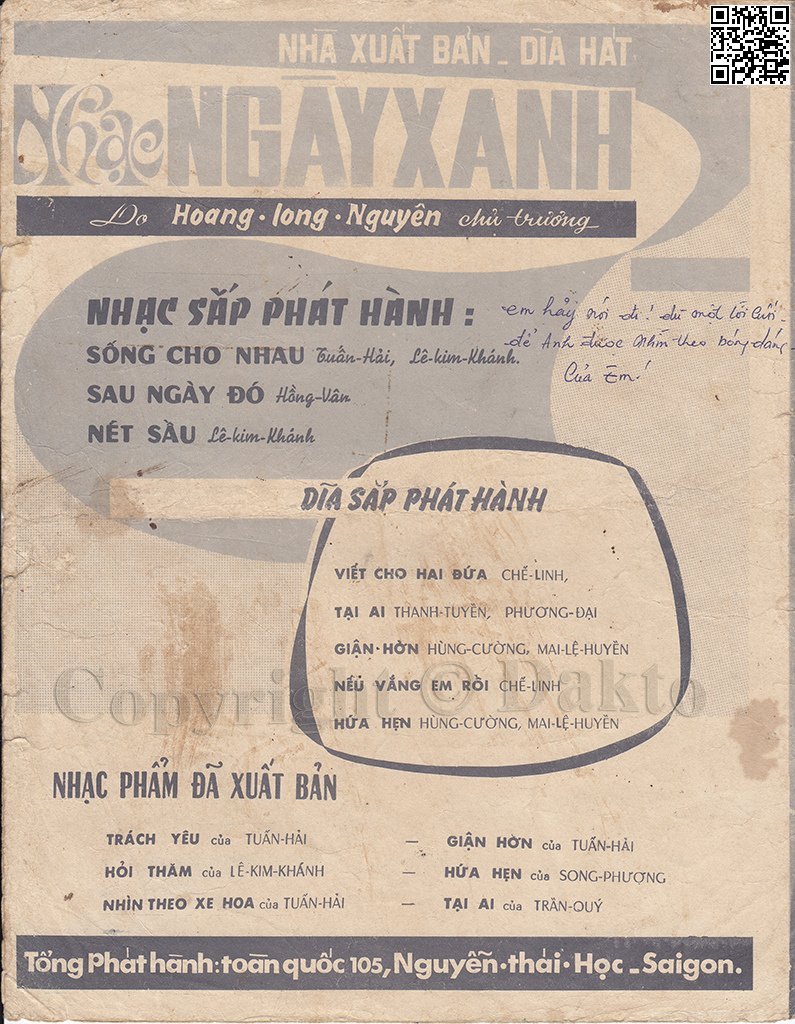 Trang 4 của Sheet nhạc PDF bài hát Nhìn theo xe hoa - Tuấn Hải, Năm  xưa một chiều cuối mùa. Giờ mình đứng chờ người yêu như lời  hứa Cơn  mưa từ từ kéo về