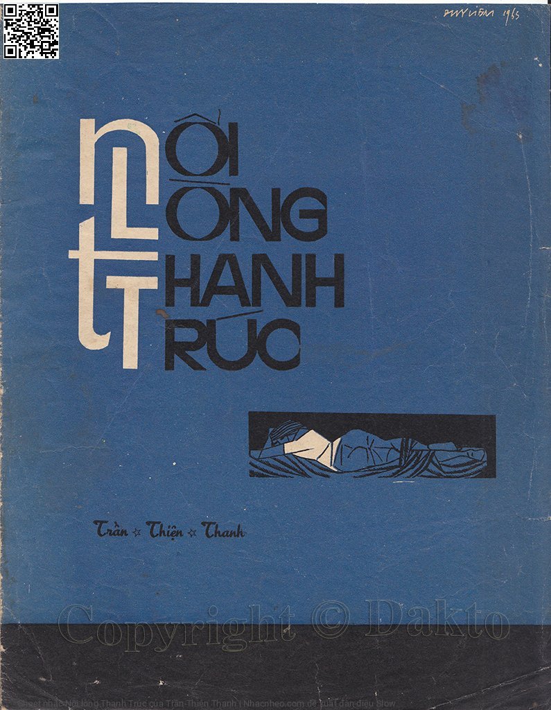 Sheet nhạc Nỗi lòng Thanh Trúc