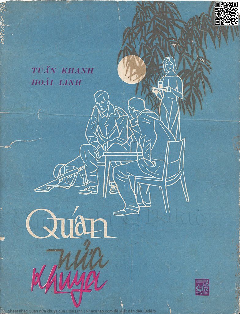 Quán nửa khuya đèn mờ theo hơi khói Trút tâm tư vào đêm vắng canh dài, Trang 1