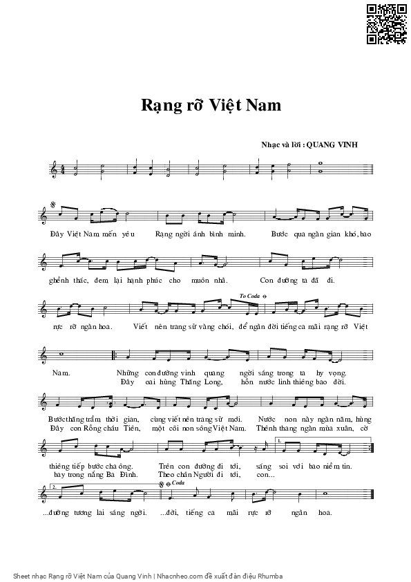 Rạng rỡ Việt Nam