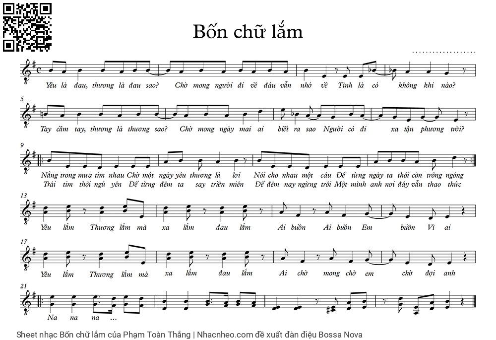 Bốn chữ lắm - Phạm Toàn Thắng