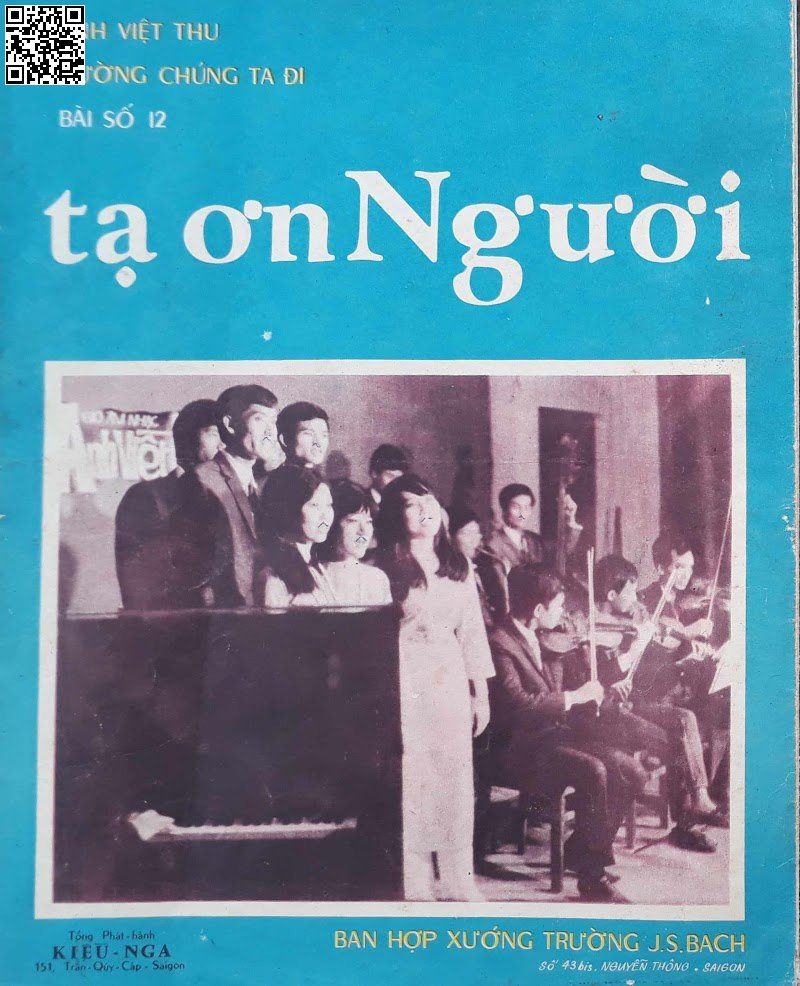 Trang 4 của Sheet nhạc PDF bài hát Tạ ơn người - Anh Việt Thu, Xin tạ ơn  người, những người hùng trong chiến cuộc hôm nay. Xin tạ ơn  ai đem tuổi  xanh gìn giữ quê hương  này