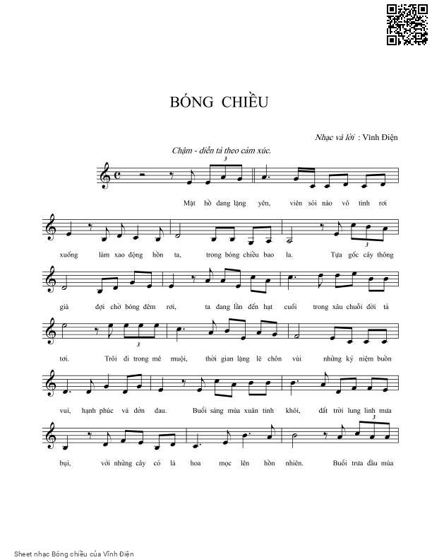 Bóng chiều - Vĩnh Điện