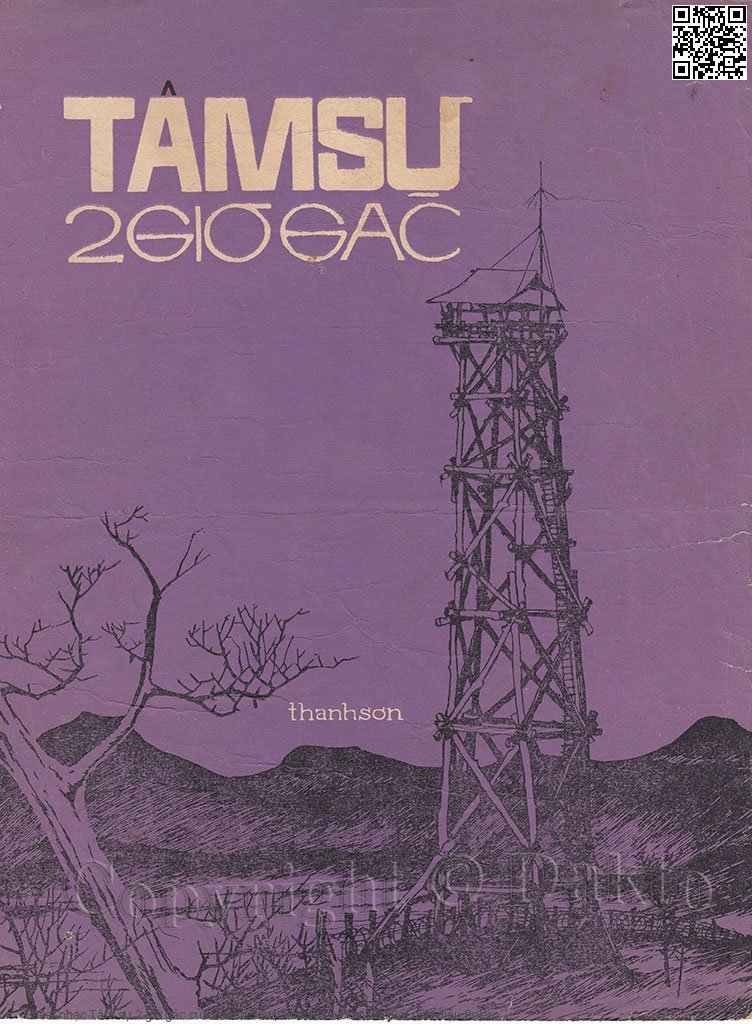 Trang 1 của Sheet nhạc PDF bài hát Tâm sự 2 giờ gác - Thanh Sơn, 1. Gác trên chòi  cao, vào nửa  khuya  nhớ trăm sự  tình. Mau như giấc  ngủ, chợt  nhìn thương áo  lính cách  biệt đời học  sinh