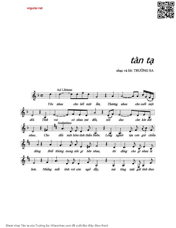 Tàn tạ - Trường Sa