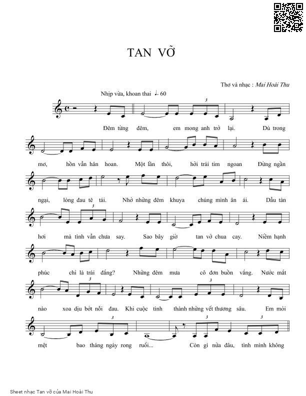 Tan vỡ - Mai Hoài Thu