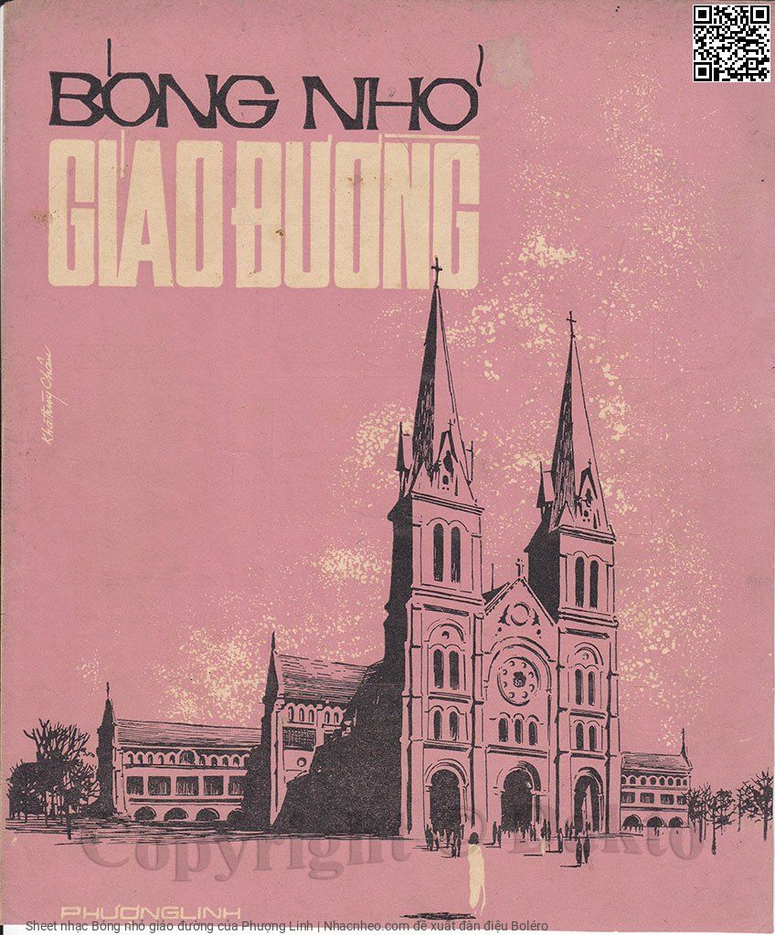 Trang 1 của Sheet nhạc PDF bài hát Bóng nhỏ giáo đường - Phượng Linh, 1. Có ai  về miền quê lửa  khói cho tôi nhắn vài  câu. Cách xa lâu  rồi không biết em  còn giận hờn anh nữa  thôi