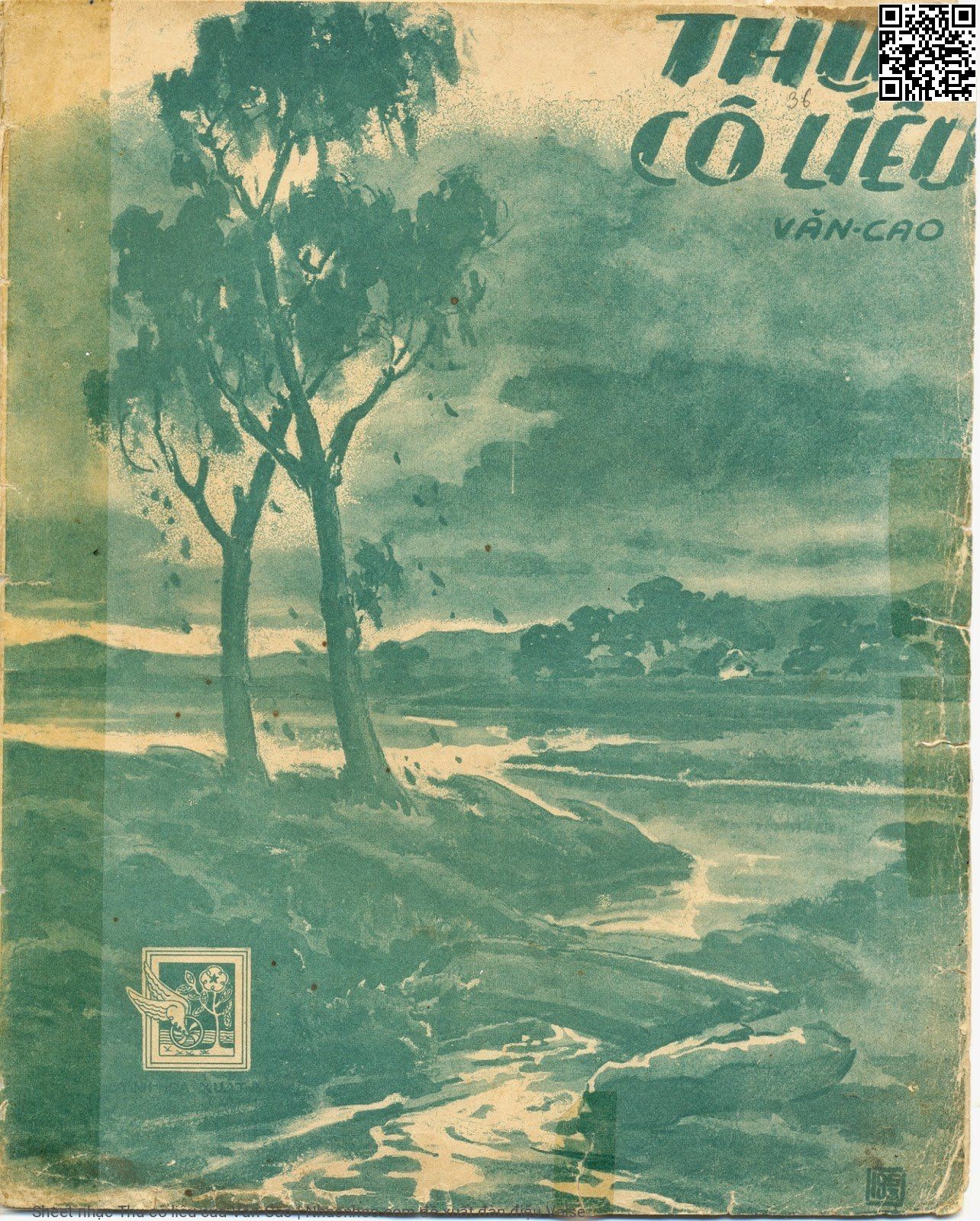 Trang 1 của Sheet nhạc PDF bài hát Thu cô liêu - Văn Cao, Thu cô  liêu, tịch  liêu  cô thôn  chiều. Ta yêu thu yêu  thu, yêu mùa  thu Vàng hoen đáy nước soi  rõ đường  đi