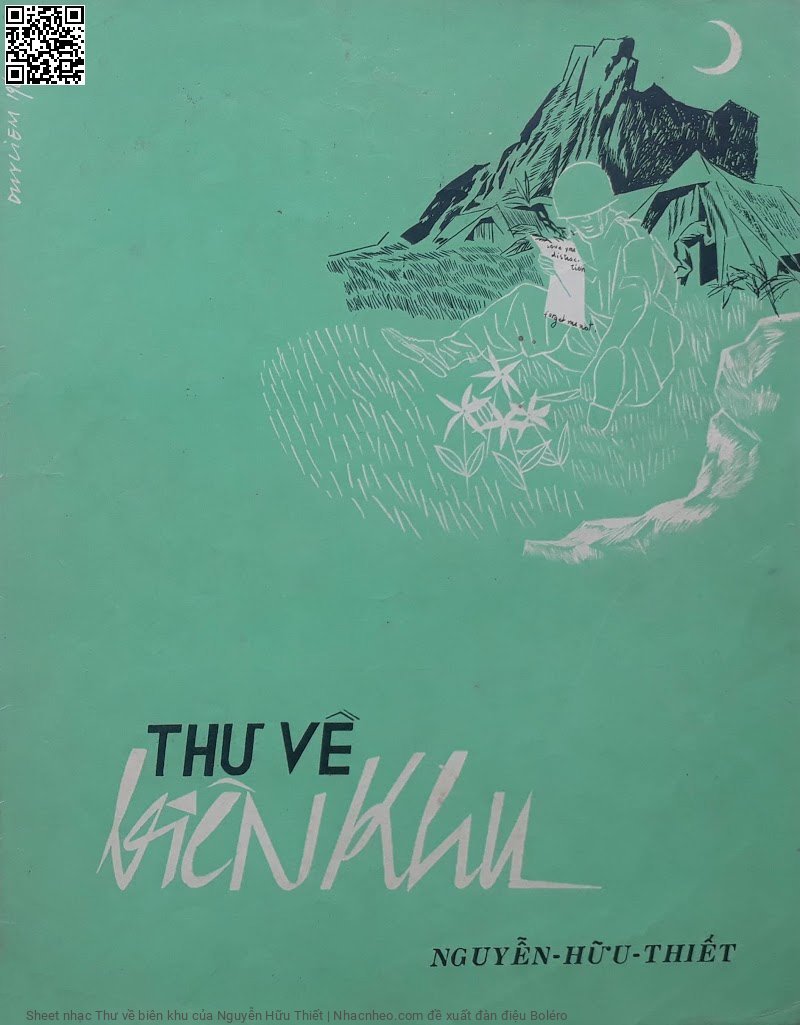 Trang 1 của Sheet nhạc PDF bài hát Thư về biên khu - Nguyễn Hữu Thiết, Đêm  nay em viết thư  vài dòng để gửi người biên  khu. Mong  chim mong gió trao  tình này dịu  như ánh trăng  thu