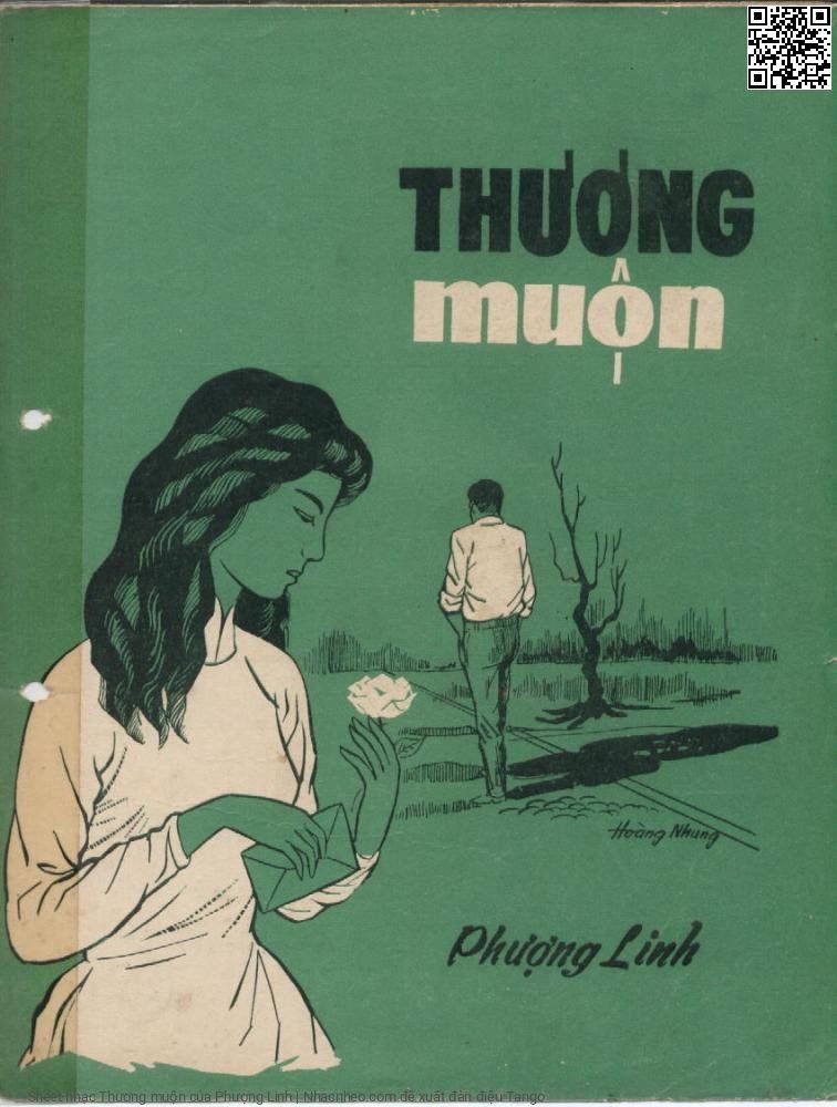 Trang 1 của Sheet nhạc PDF bài hát Thương muộn - Phượng Linh, Muốn viết anh đôi  hàng ngại lòng anh xót  xa. Vì ngày mai em  gái lên xe kết hoa  hồng