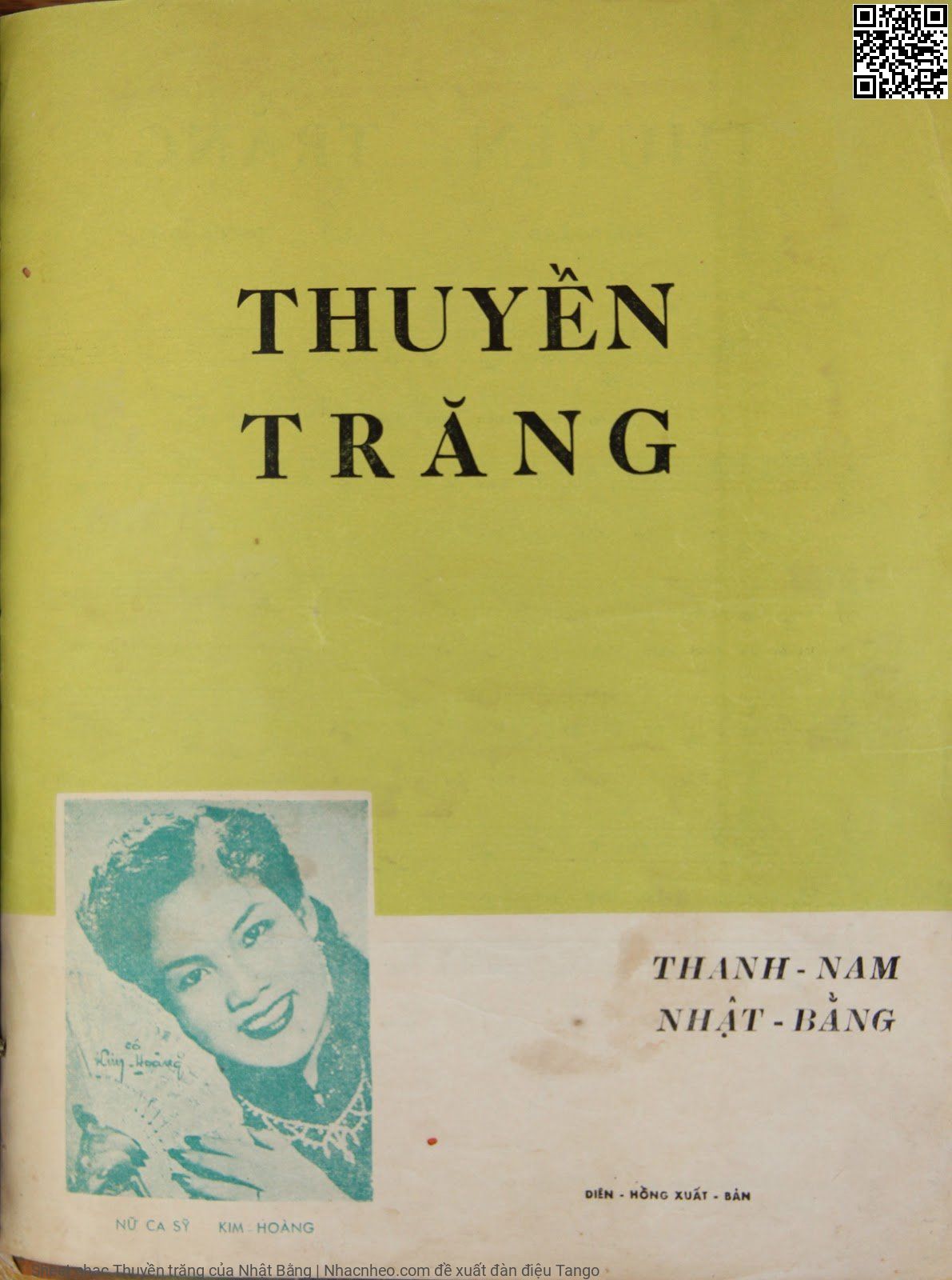 Sheet nhạc Thuyền trăng