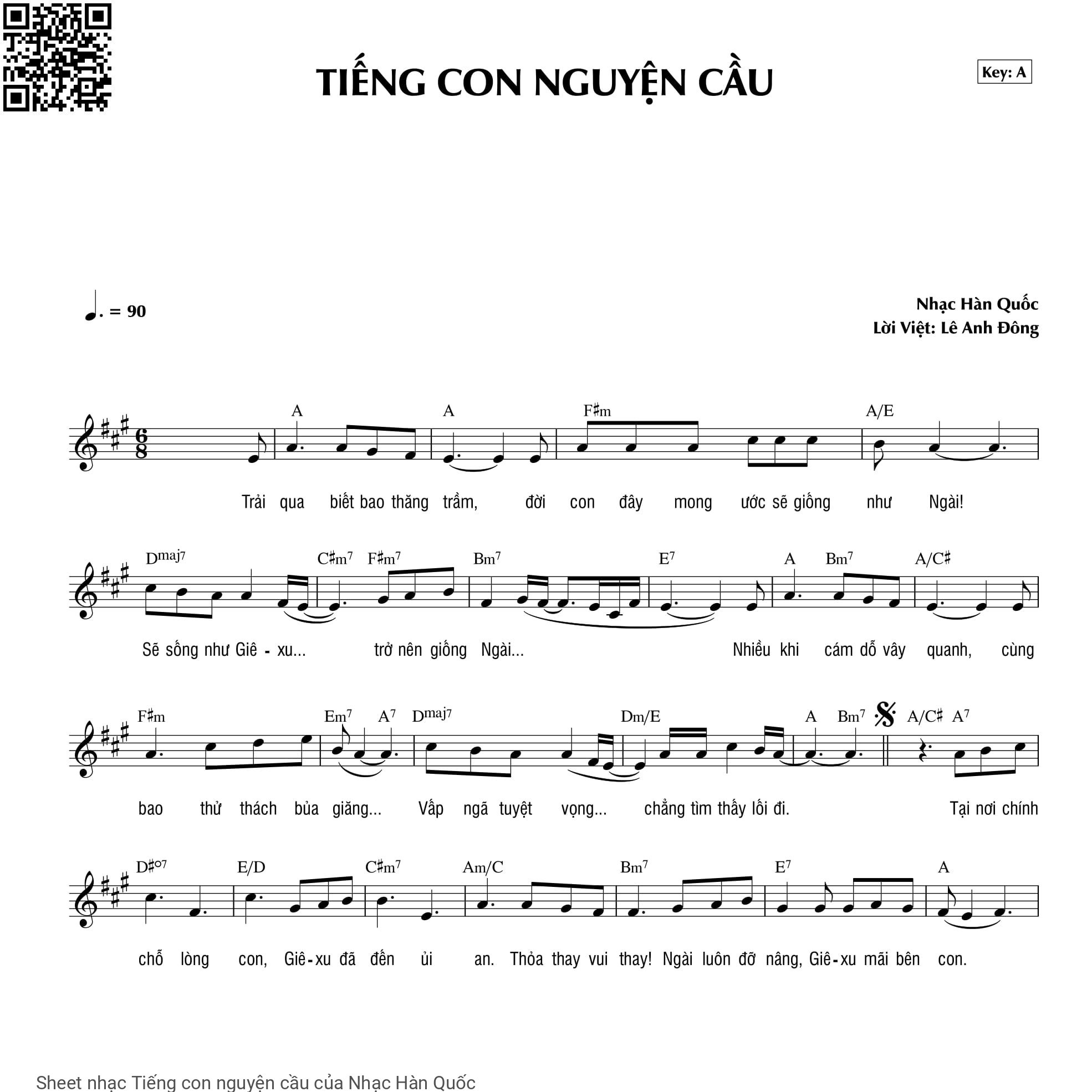 Tiếng con nguyện cầu