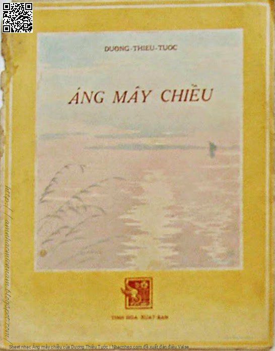 Sheet nhạc Áng mây chiều