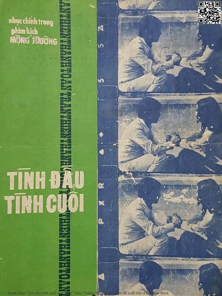 Trang 1 của Sheet nhạc PDF bài hát Tình đầu tình cuối - Trần Thiện Thanh