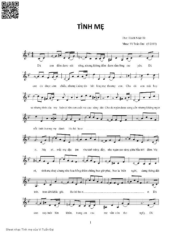 Tình mẹ - Vi Tuấn Đại