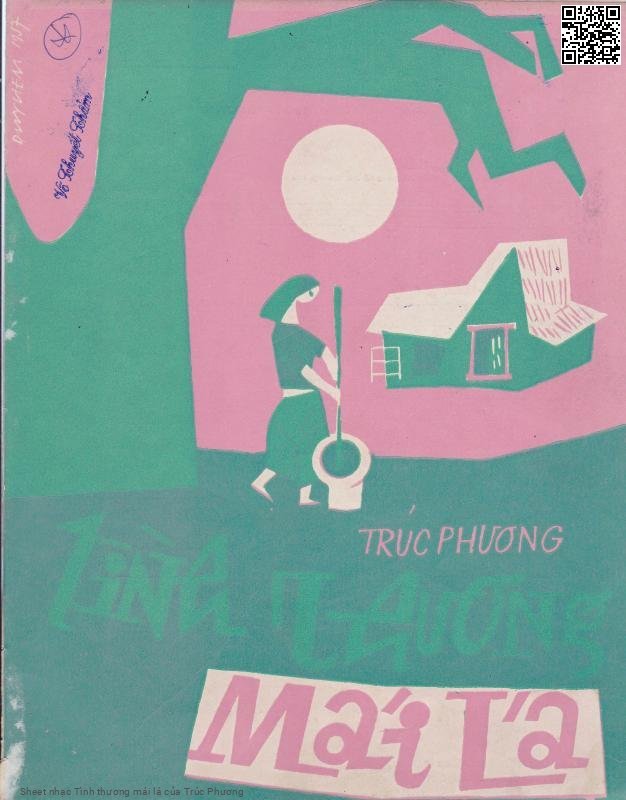 Trang 1 của Sheet nhạc PDF bài hát Tình thương mái lá - Trúc Phương, 1. Mái lá  hiền là mái lá hiền. Quê tôi nối  liền sông với nước triền  miên Tình tính  tang những đêm trăng  sáng